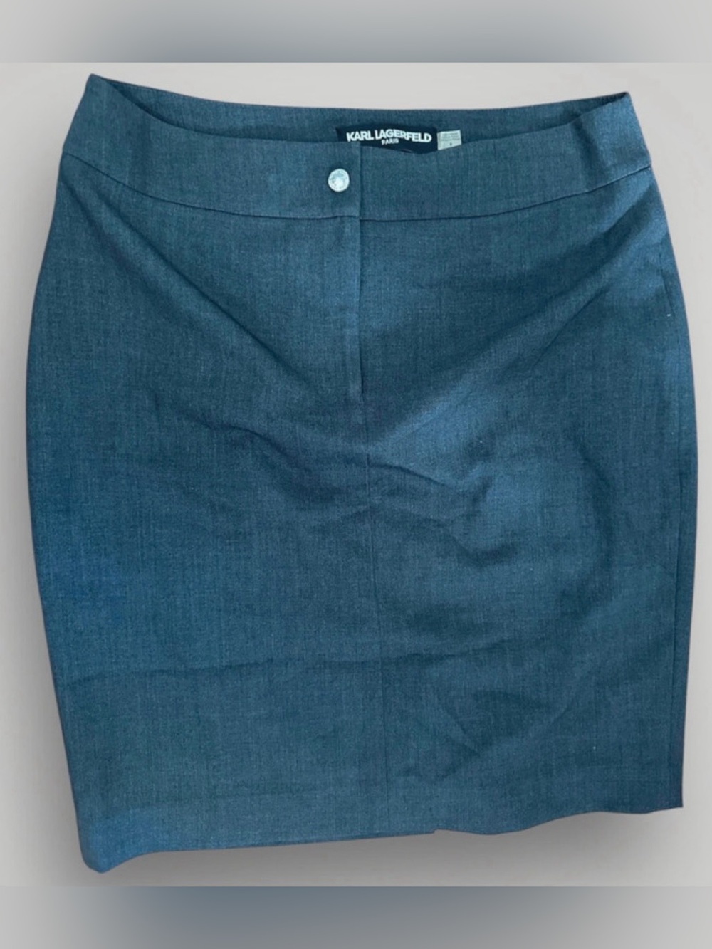 Karl Lagerfeld gray Pencil Skirt sz 8